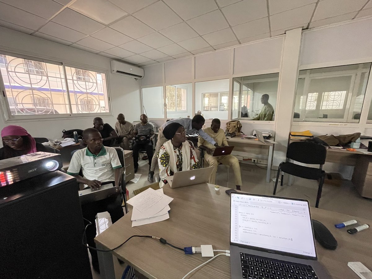 Carlo Costantini (@costantini_ird) on Twitter photo First session of our joint data analysis workshops using #RStats at the Medical Zoology lab of <a href="/PasteurDakar/">Institut Pasteur de Dakar</a> 🇸🇳. Aiming to make this a routine feature to make next-generation vector biologists fluent with #DataScience First session of our joint data analysis workshops using #RStats at the Medical Zoology lab of <a href="/PasteurDakar/">Institut Pasteur de Dakar</a> 🇸🇳. Aiming to make this a routine feature to make next-generation vector biologists fluent with #DataScience