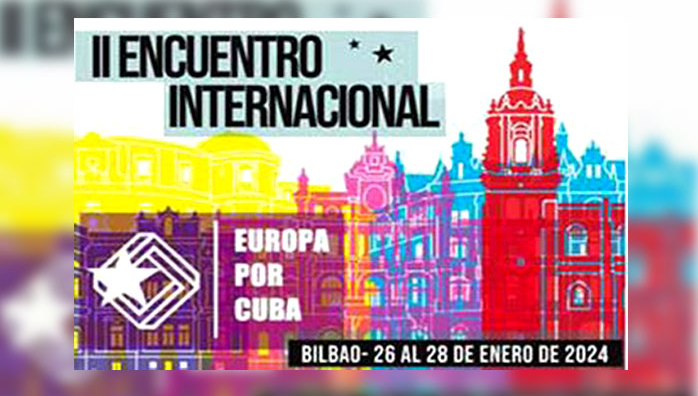 El canal Europa por #Cuba confirma la realización del 26 al 28 de enero próximo en #Bilbao, #España de su segundo encuentro  internacional de solidaridad con la Cuba y condena al #bloqueo  estadounidense, foro que definirá nuevas acciones contra esa política.#NoMásBloqueo