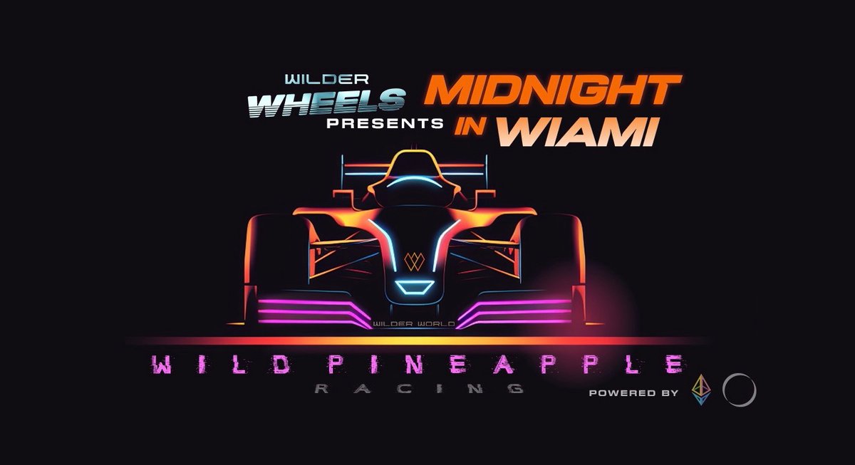 Ptielure22's tweet photo. Wilder Wheels from @WilderWorld presents #MidnightinWiami.

Led by Ernesto Savagé on his 9 Lives Racing circle.

The long anticipate team of WILD PINEAPPLE RACING accepted their invitation from the savage tom cat himself.

@Ptielure22 and @Belshebits are no strangers to Wiami. https://t.co/WtmyLFXgNG