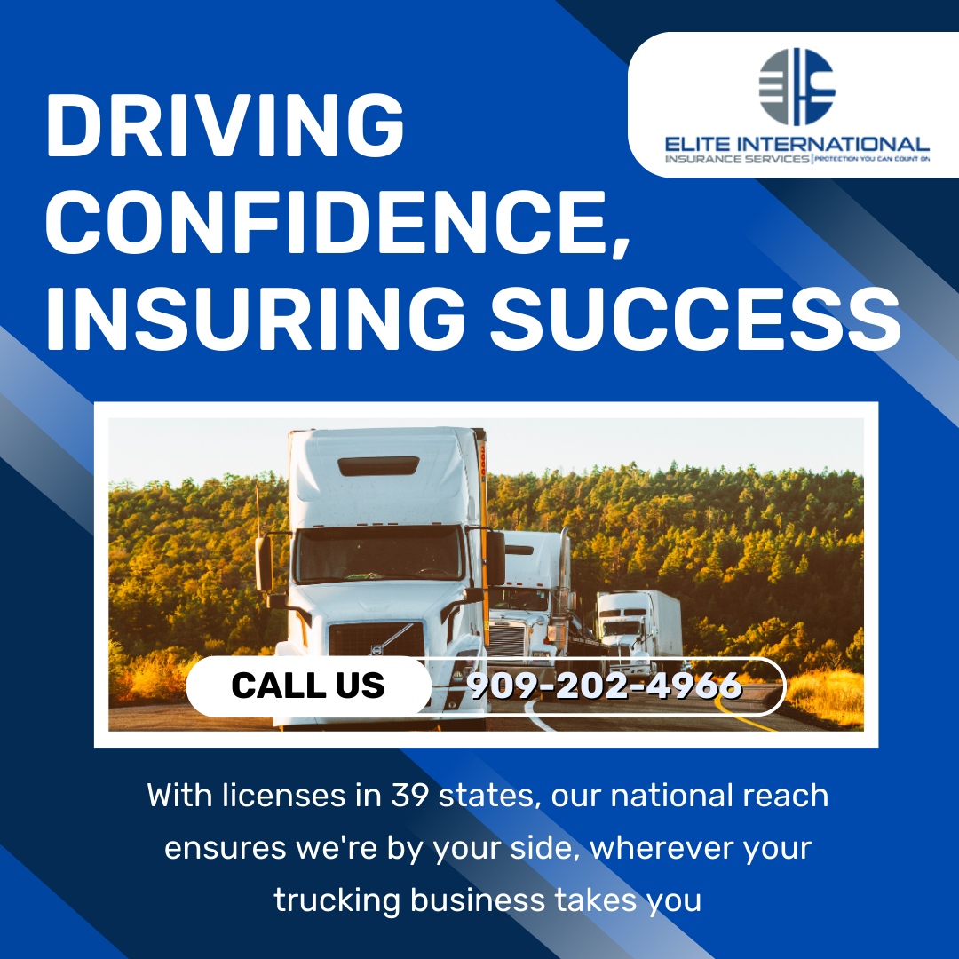 EliteInternat13's tweet image. Driving Confidence, Insuring Success. 🚚🛡️

With licenses in 39 states, our national reach ensures we&apos;re by your side, wherever your trucking business takes you.

Call us today and experience the Elite advantage in trucking insurance! 📞🌟

#TruckingInsurance #NationalCoverage