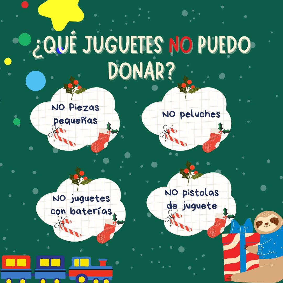 🎄GRAN RECOLECTA NAVIDEÑA DE JUGUETES🧸

En esta época, la AEMP te invita a participar de esta Gran Recolecta Navideña de Juguetes en beneficio a hospitales, hogares y comunidades ✨

Se estarán recibiendo los juguetes hasta el jueves 21 de diciembre en la oficina de la AEMP☃️🎁