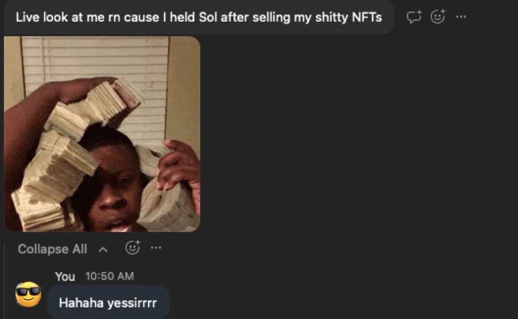 co workers are eatin too 😤💰
$SOL