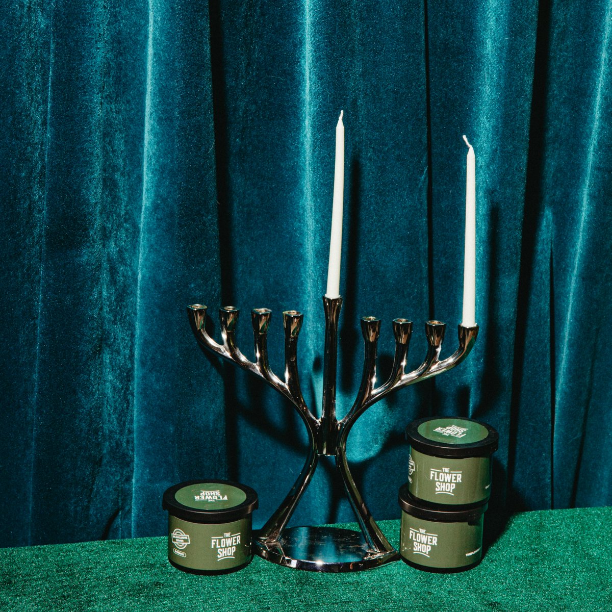 Happy Hanukkah! 💙 Wishing all of our flower friends a happy first day of Hanukkah! Celebrate with TFS by lighting up more than just candles. 😉