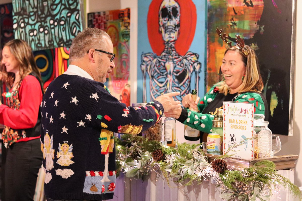 We’re so excited for our 3rd annual AWARD WINNING Mingle &amp; Jingle Holiday Mixer! Admission is FREE with a toy donation this year! There will be delicious food from Ivy &amp; Ale drinks by Tipsy Mule and a special performance by Monica Heart 💃🏽 to RSVP email info@nwfcoastfpra.org 🎄🎁