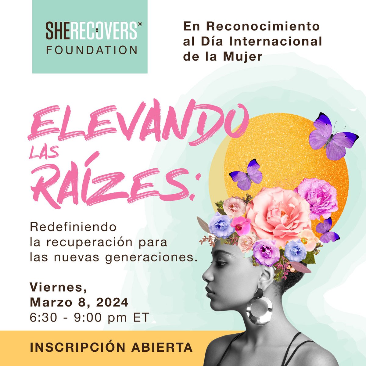 #InternationalWomensDay is only 3 months away! Join #SHE RECOVERS for a free online event that puts the voices &amp; recovery stories of young women front &amp; center.

Rising Rooted: Redefining Recovery With the Next Generation - registration is now open! 🔗 sherecovers.org/international-…