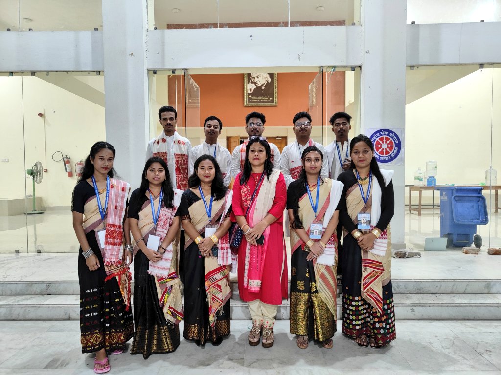 TrishaBorah3's tweet photo. Indeed a great experience of NIC Camp at University of Kalyani,West Bengal from 29th Nov to 5th Dec,2023. Interacted with vibrant representatives from different states. A true celebration of diversity and learning. @nss_dupg_unit @NSSCellDU @DibruUniv @YASMinistry @rdnss_kolkata https://t.co/HgdceQKzLt