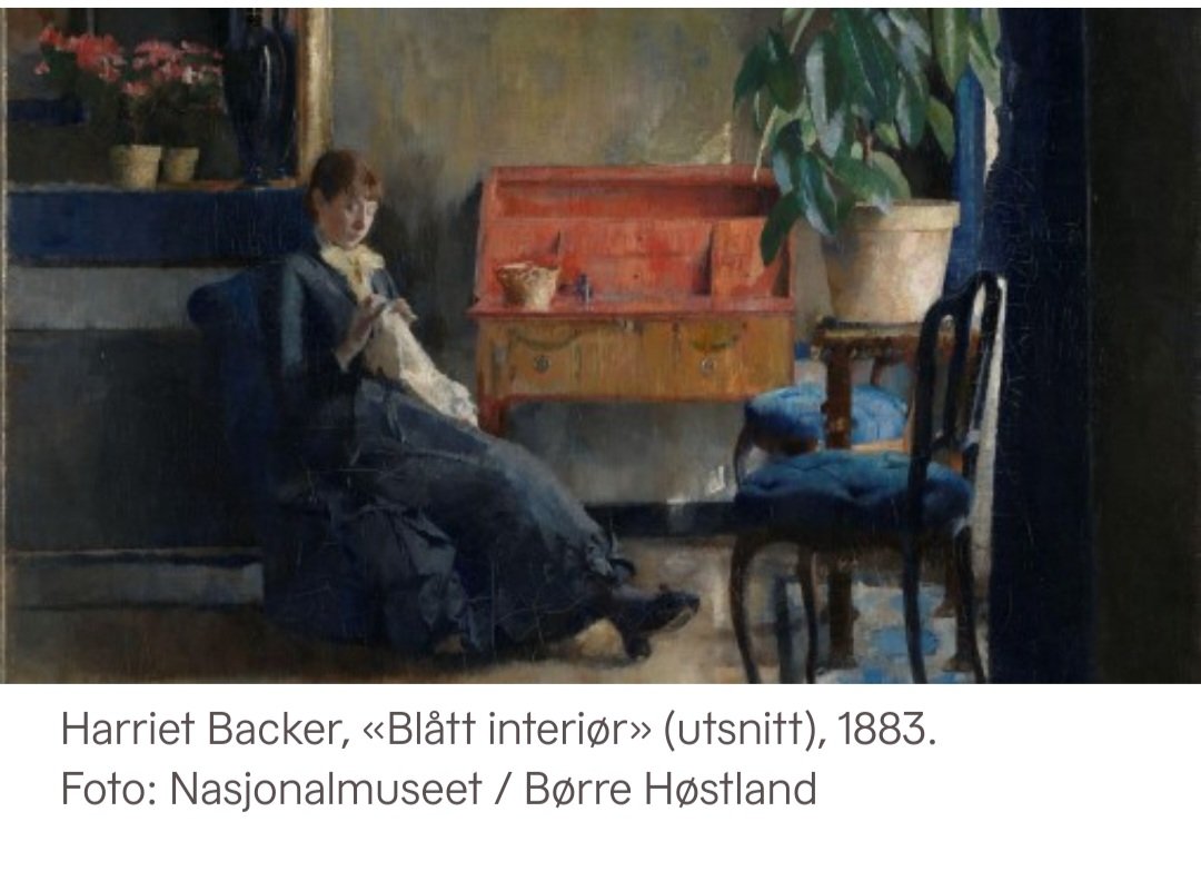Yoohoo #knotandtriangle  Got a tip off from a friend on my way home about a sample sale.  You know who got herself over there at breakneck speed to add this Harriet Backer x National Museum beauty to my collection. 
@CollettWriter @tusenoch @REmbroiderer