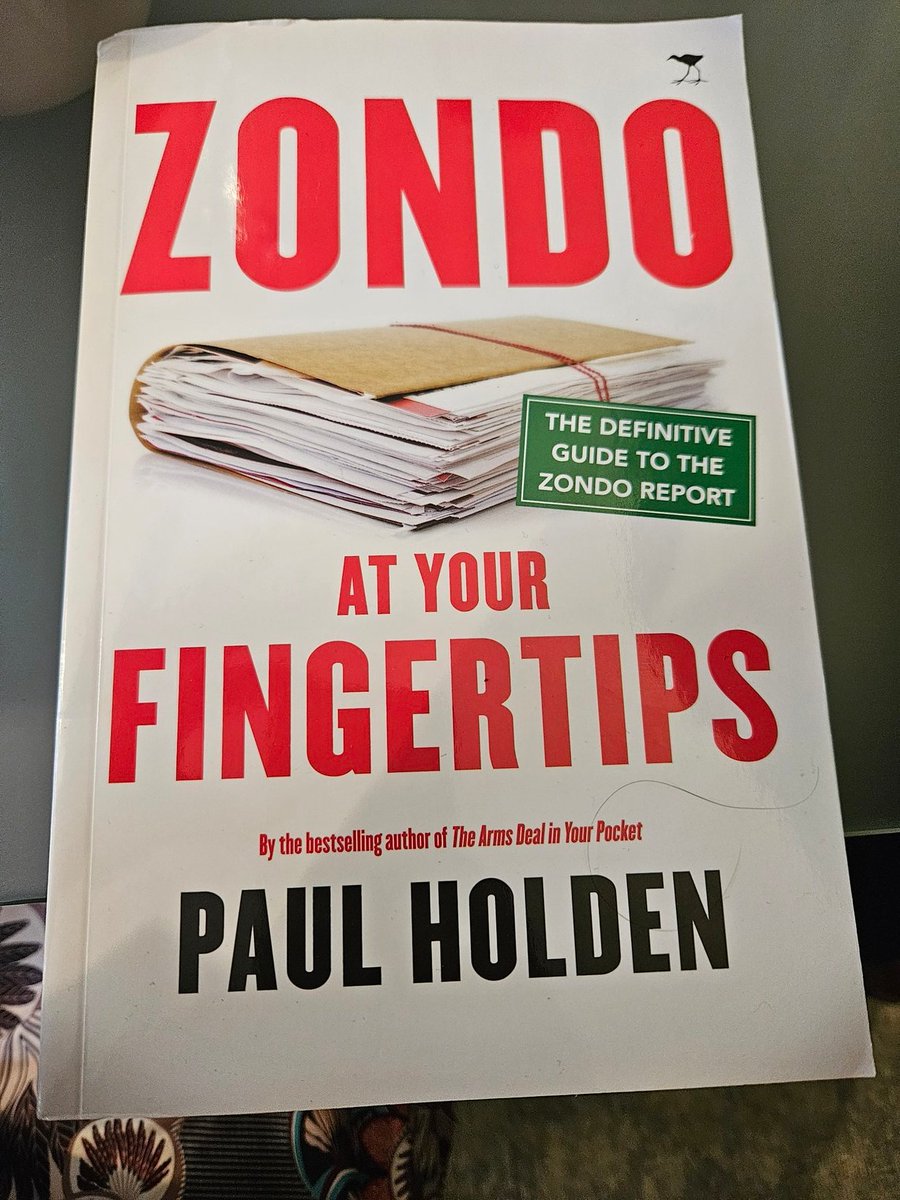 I've just been gifted this book on the SA State Capture Commission of inquiry by @andrewfeinstein. Andrew, who is the pinnacle of activism, is sharing his massive follow-the-money anti corruption experience with us today.