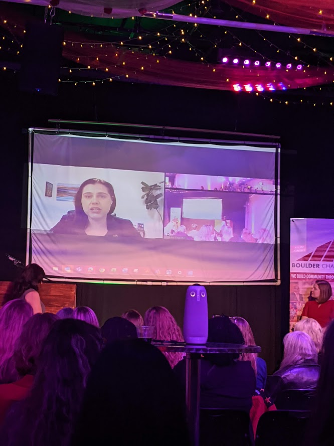 Two highlights of this busy week were attending <a href="/BoulderChamber/">Boulder Chamber</a>'s Women's Night of Connection to hear from SOS Jena Griswold, and joining <a href="/MPIRMC/">MPIRMC</a> for a fireside chat with Rachel Benedick.  
Two inspiring examples of staying true to yourself while leading successful change!