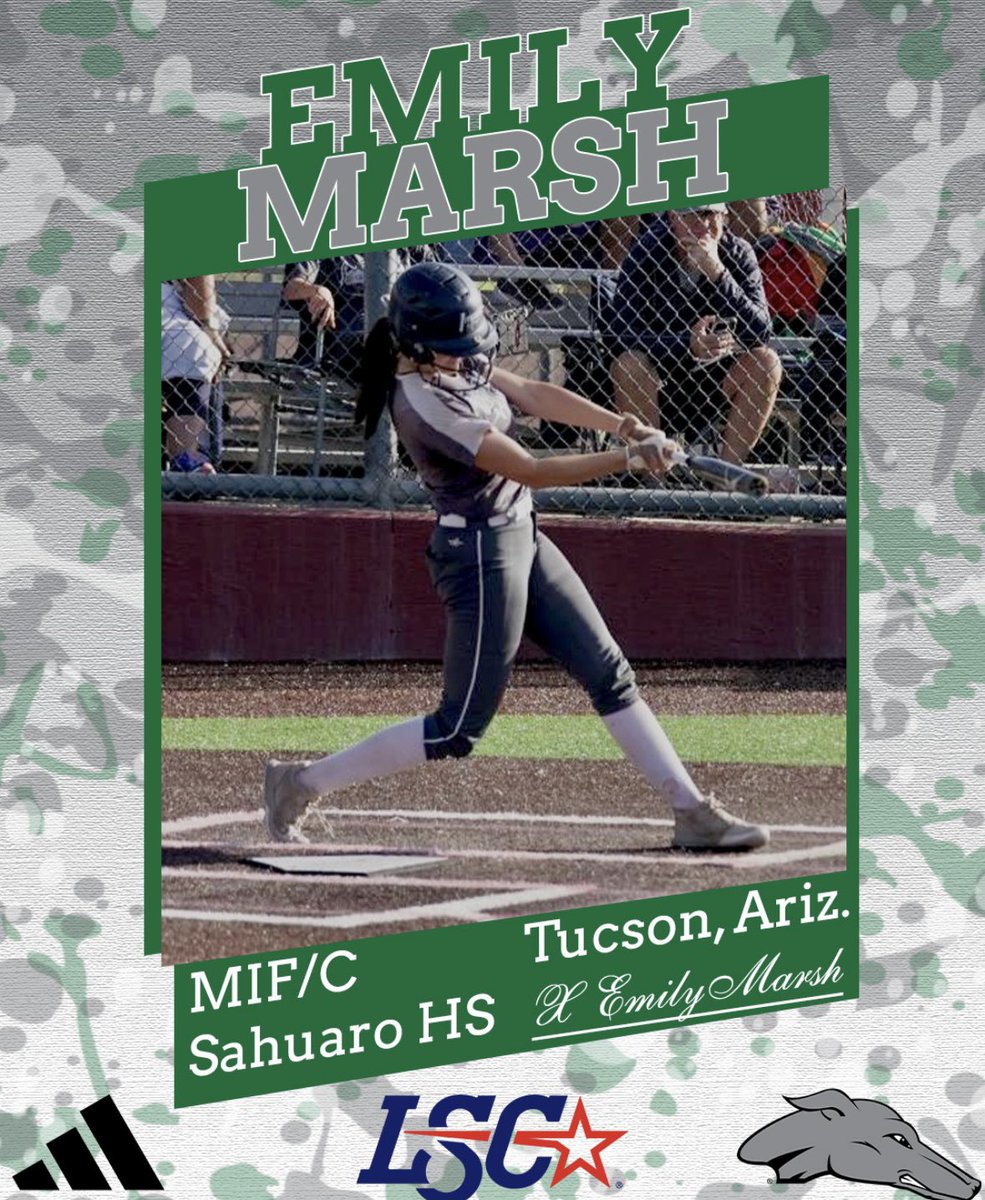 Greyhound Nation, please help us welcome Emily Marsh, a 2024 MIF/C from Tucson, AZ. 🐾🥎📝