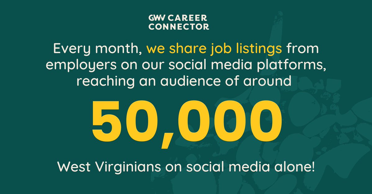 Generation West Virginia (@generationwv) on Twitter photo Do YOU have a job that needs shared? Reach out to our Career Connector Manager, Evan Nelson, at evan@generationwv.org. Let's find you your next great hire 🎁 ✨ Do YOU have a job that needs shared? Reach out to our Career Connector Manager, Evan Nelson, at evan@generationwv.org. Let's find you your next great hire 🎁 ✨
