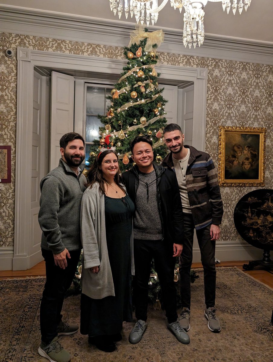 rjdmuseum's tweet photo. Last week, RJD staff, board, and volunteers came together for the annual holiday party inside the museum. Here's to another year with colleagues and friends! 🥂 🎄 https://t.co/O4XRViStmp