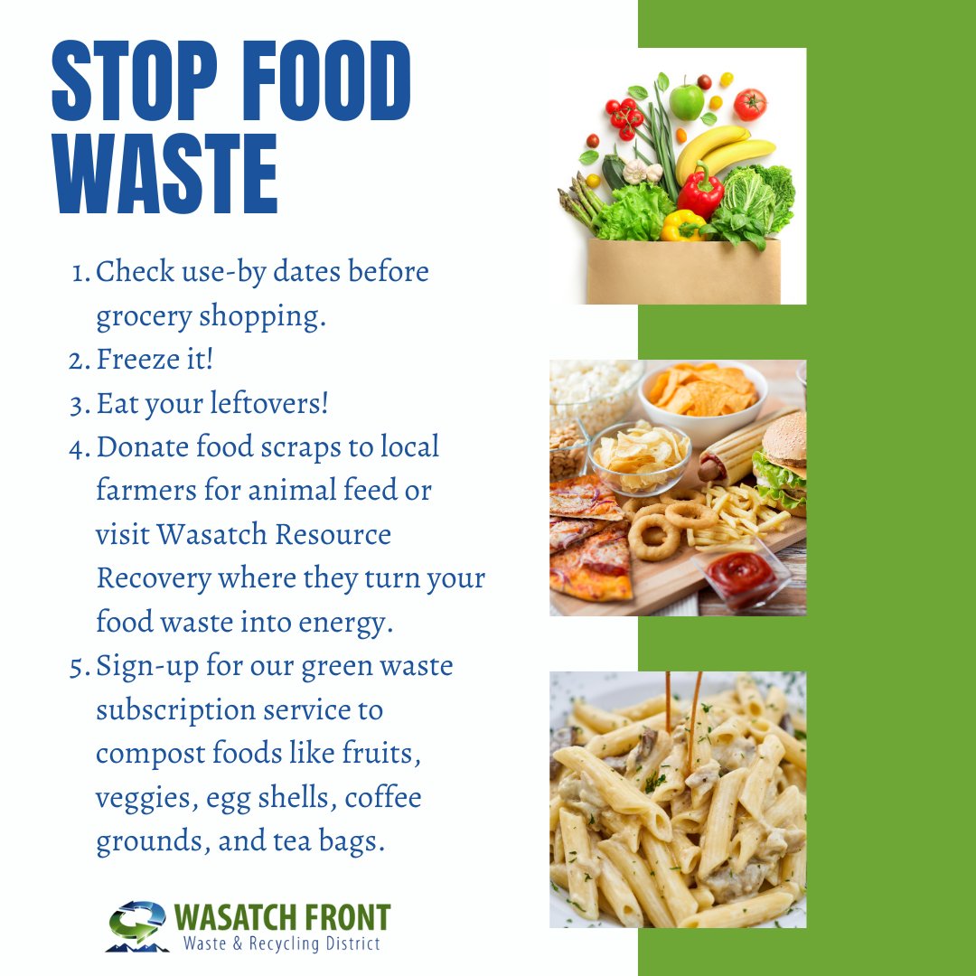 Food waste is the heaviest component in landfills around the world. Here are a few tips to reduce food waste this holiday season!