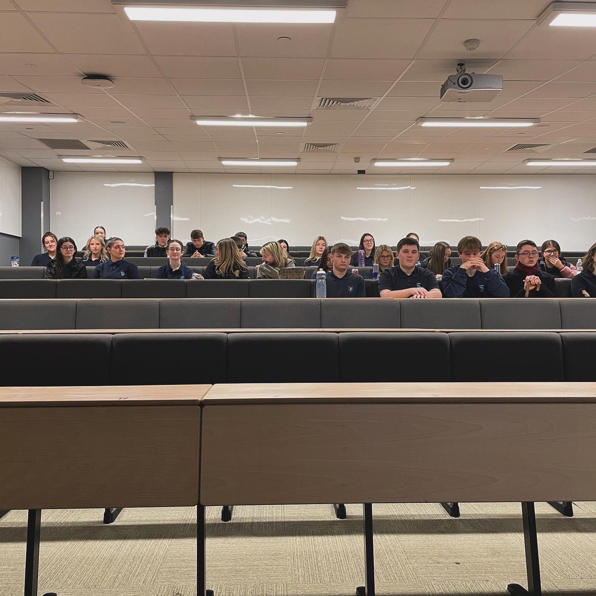 What an amazing opportunity for our Sixth Formers. We were lucky enough to speak to Peter Kammerling, a second generation survivor of the Holocaust. We heard the amazing story of his parents Walter &amp; Herta.
Impressed with the thought provoking questions from our Sixth Formers.