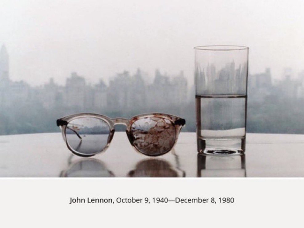 John Lennon was assassinated 43 years ago today by a man who flew from Hawaii to New York with a handgun in his suitcase. He shot Lennon five times with hollow-point bullets. Since then, over 1.5 million people in America have been shot and killed - many more wounded. Imagine…