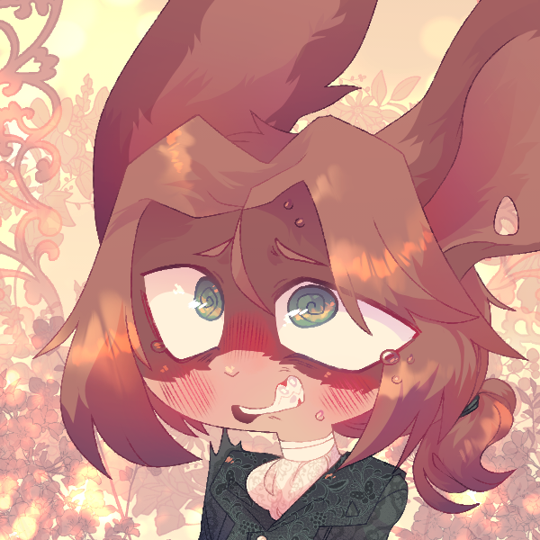 Matching pfps for my partner &amp; I! Currently working on some sketchpages featuring them + some feral stuff as well, I'm very excited to post them when they're done >v<