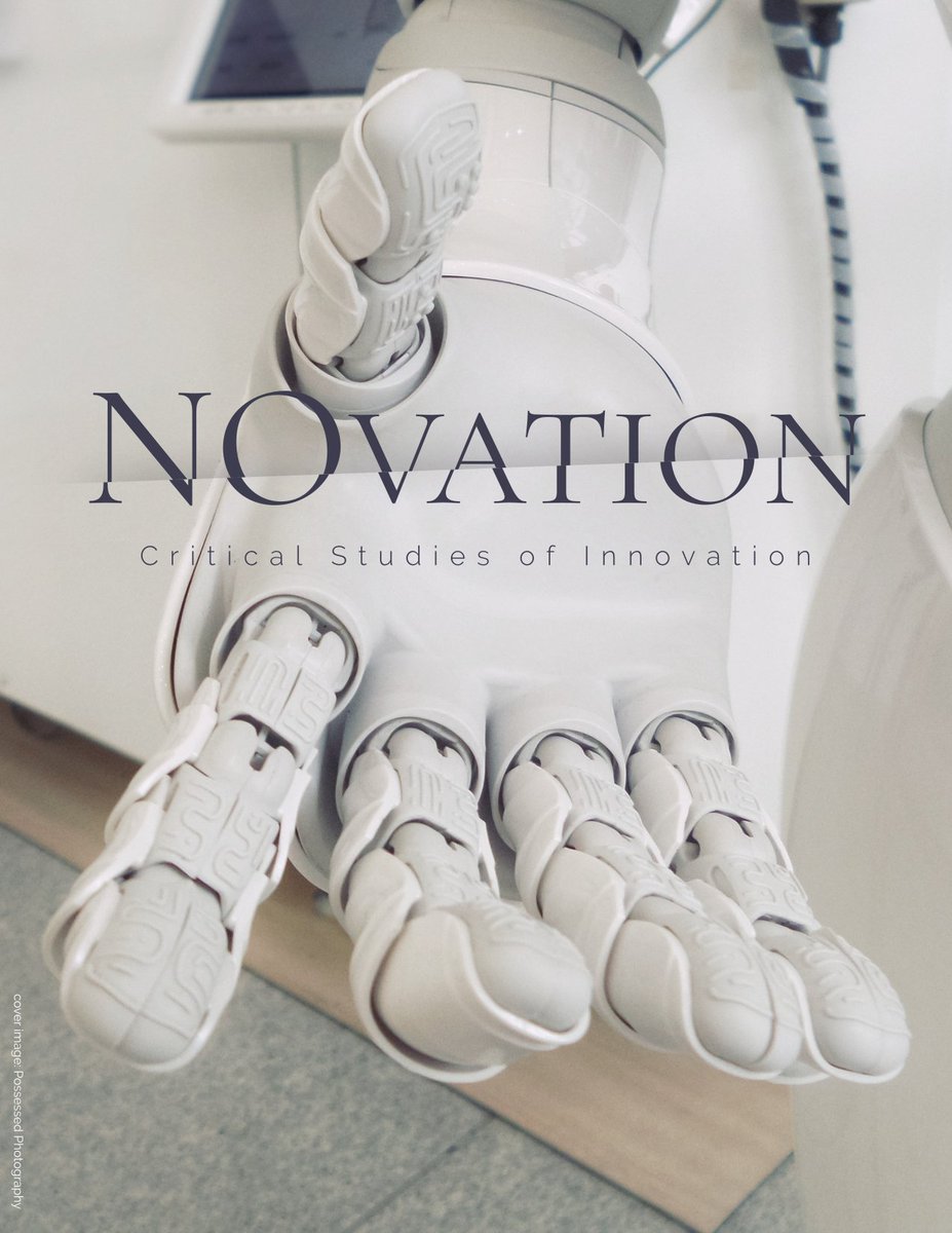 Tiago_Brand's tweet photo. Greetings!

While integrated to DOAJ, we are pleased to announce the new issue of NOvation (2023):

«Perspectives on innovation governance: challenges and dilemmas»
(Edited by Mónica Edwards-Schachter and Hector Gonzalo Ordoñez-Matamoros).
https://t.co/TT1Fe5jBZP https://t.co/ZpP7xaT0JE