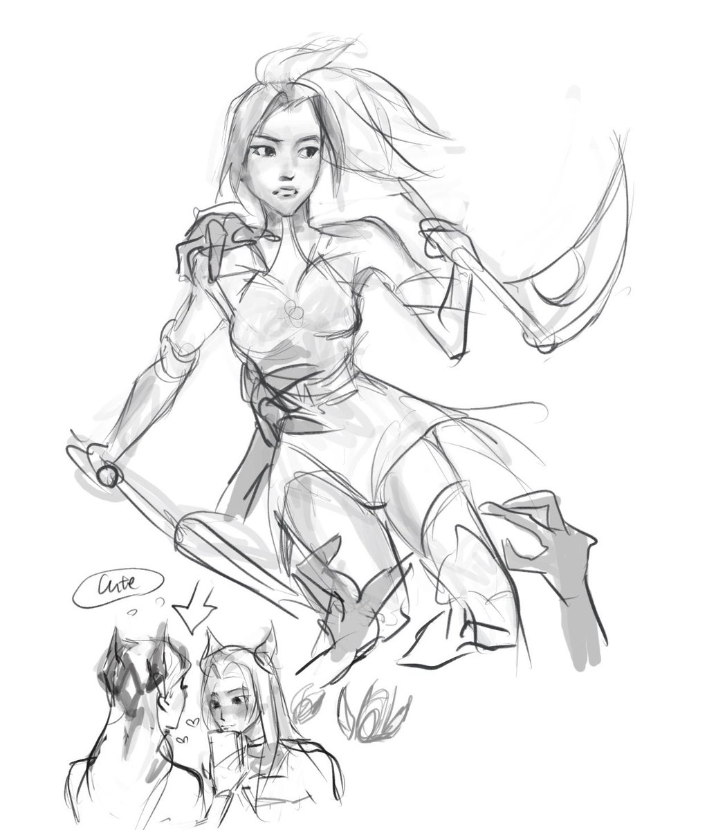 FLAMING93179874's tweet photo. #akali  #kaisa https://t.co/Qc8LzBEJ9c