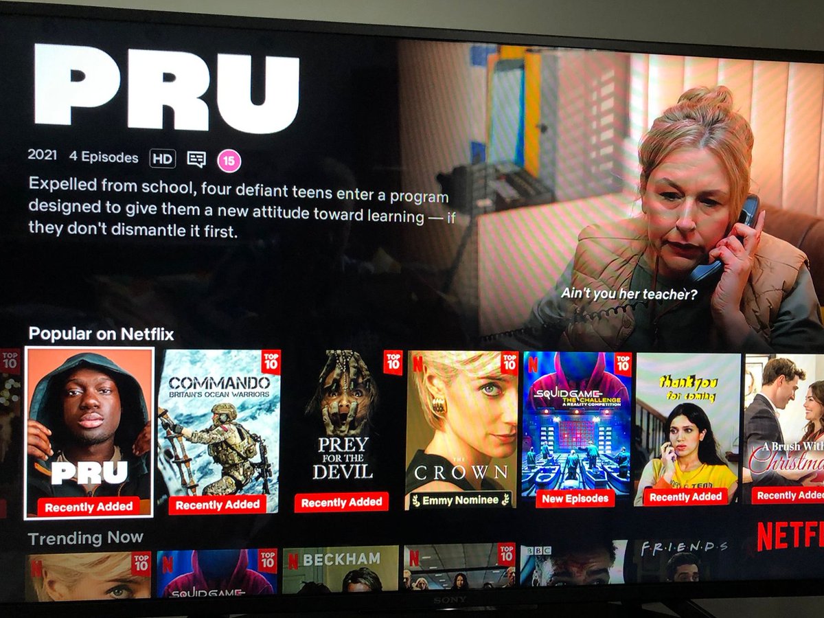 UKfullyfocused's tweet image. WE TRENDING ON @NetflixUK  📈 🤯

Amazing to see our first TV show appear on such a big platform! Shows you the power of persisting with your ideas and passions🔥 as you never know where it could take you! 🚀✨