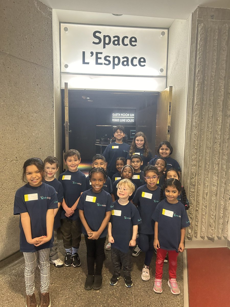 KinderKollegePS's tweet photo. First stop, the Space Exhibit!
We learned about the planets, stars, asteroids and touched a real life meteor ☄️ from space!! Wow! The Ontario Science Centre rocks! #ontariosciencecentre #fieldtrip #fieldtripday #fieldtripfriday #sciencecenter #science #space #learningaboutspace https://t.co/HIINXnUY5O