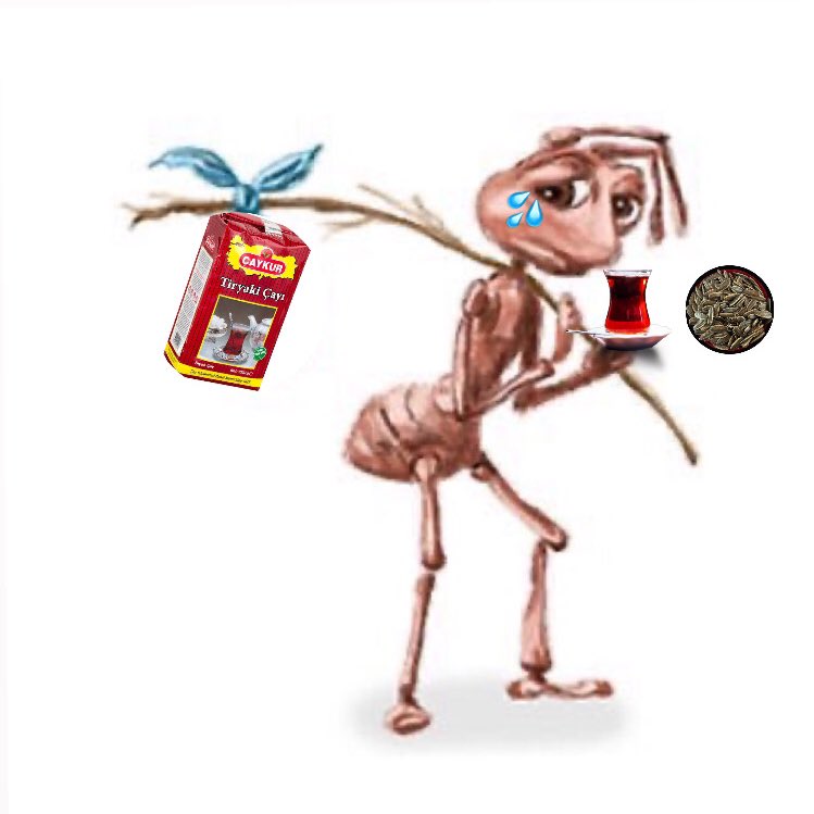 tek basina cay demlemek