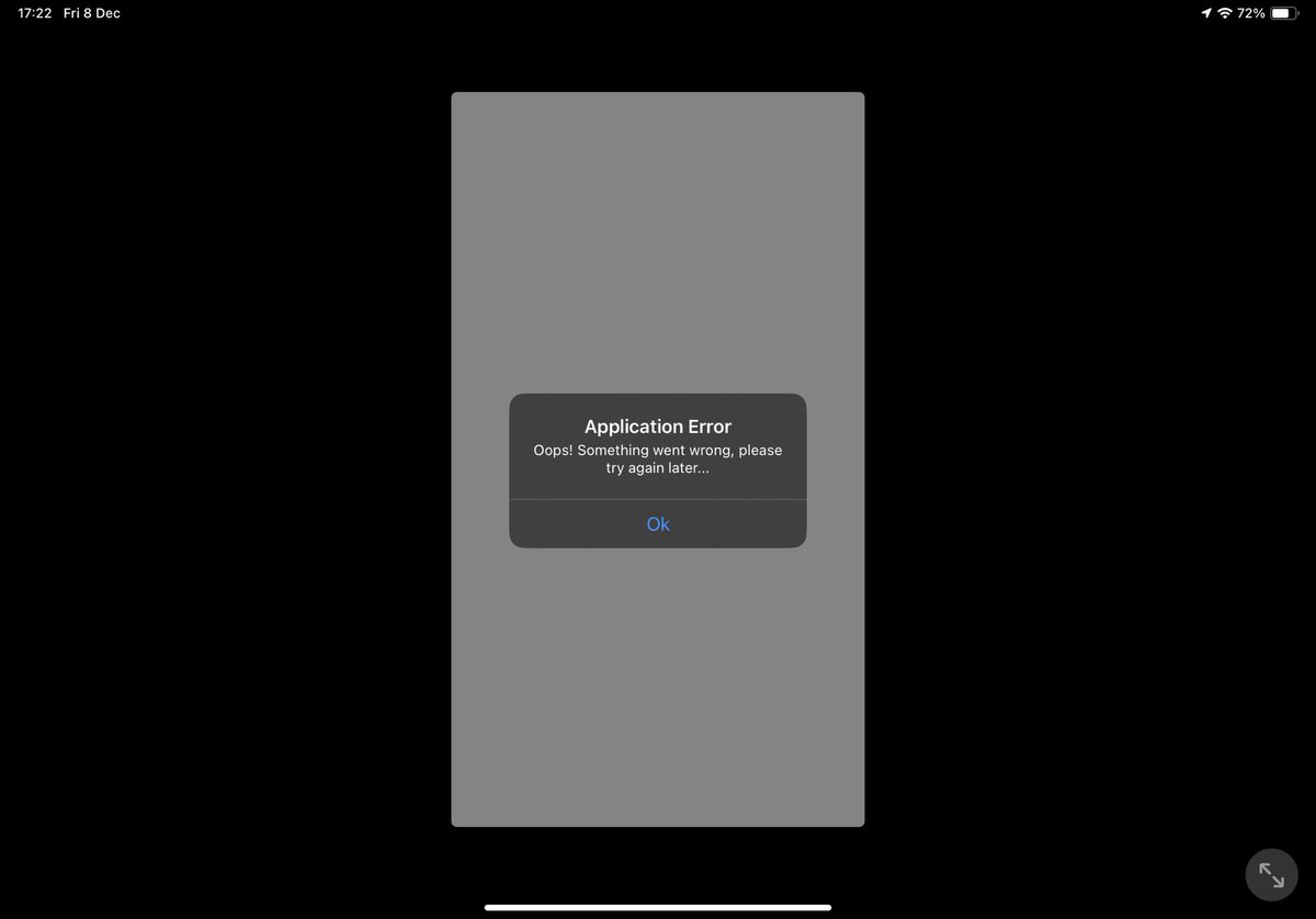 ajhowes70's tweet photo. @Pod_Point you’ve sent an email about updating the app which I presume I already have as that option is not there, now I have to log in again and get the error in the photo (repeatedly on iPhone and iPad - both most up to date operating system) https://t.co/aPvMaRSqb8