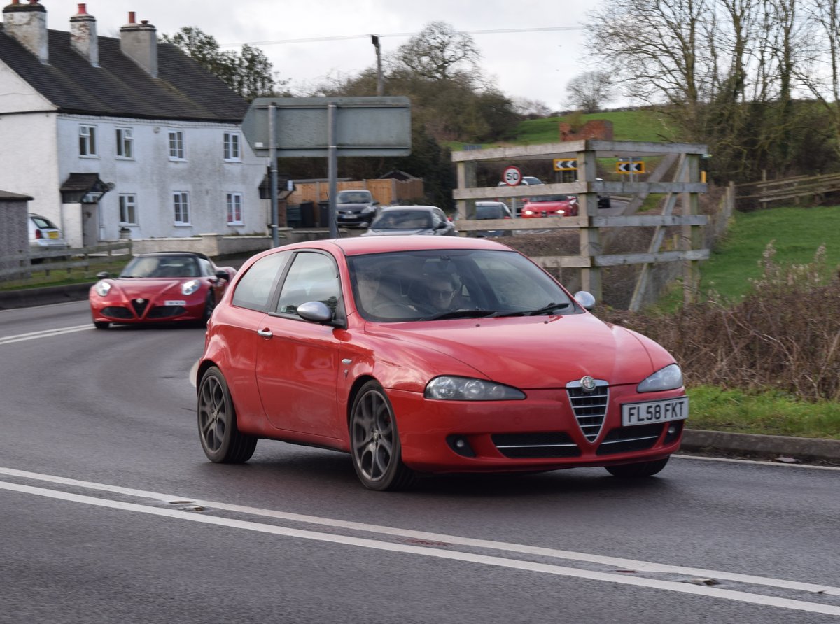 AROCeastmids's tweet photo. Alfas at our January 2023 breakfast meeting and drive. We'll be doing the same in 2024! #AlfaRomeo #Alfisti #AROC https://t.co/KJxz5TNeCC