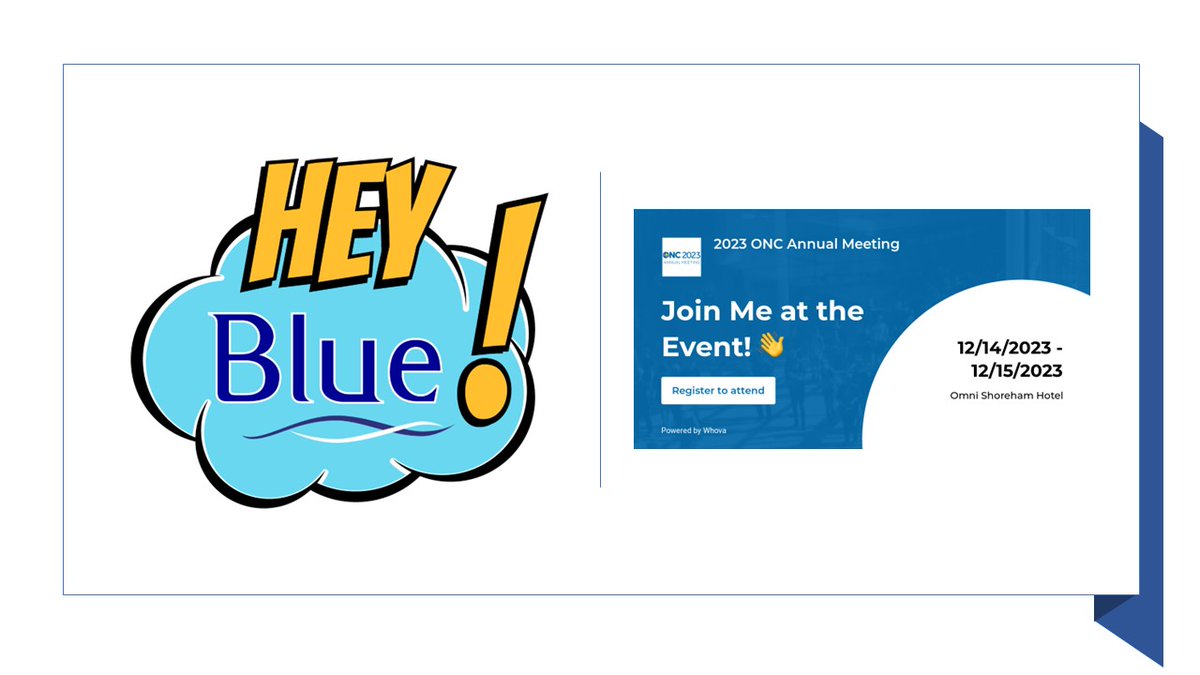 We're attending @ONC_HealthIT’s annual meeting next week! Take advantage of the variety of services we offer, including the launch of our newest service: HEY Blue! Learn more: blue-cirrus.com #healthit #hit #policy #HEYblue #healthcareconsulting @michellehager1