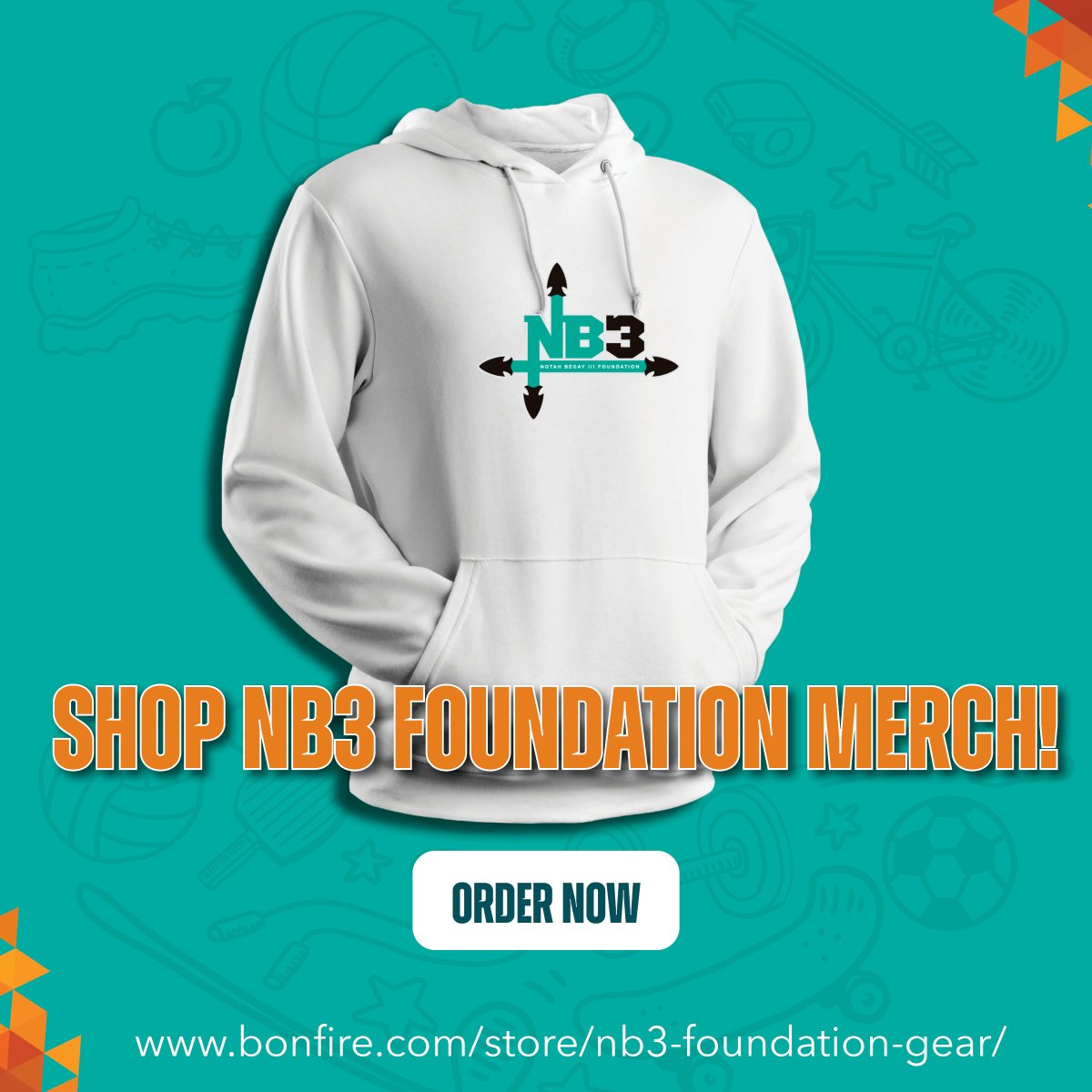 Everyone loves the look of our classic NB3 Foundation t-shirt and hoodie. Rock your #NB3F gear while supporting healthy futures for Native youth! Order online now and have it shipped directly to your home! 🛒bonfire.com/store/nb3-foun… #NB3F #HealthyKidsHealthyFutures