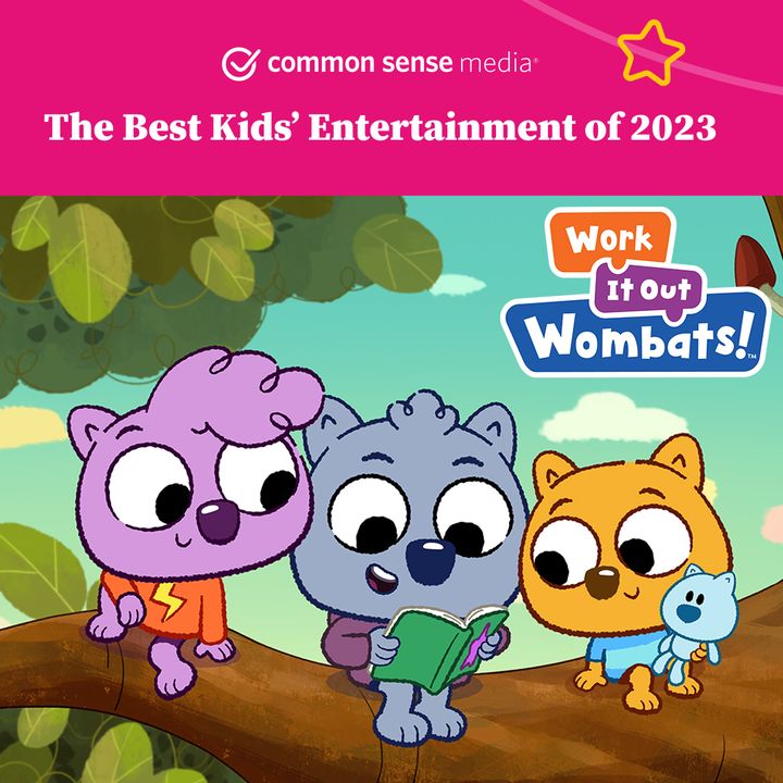 Work It Out Wombats! (@wombatspbs) on Twitter photo We're thrilled to be named one of the Best Kids’ TV Shows of 2023 by <a href="/CommonSense/">Common Sense Media</a>! 🎉
Read their full review of #WombatsPBS and our positive impact on families: commonsensemedia.org/tv-reviews/wor… We're thrilled to be named one of the Best Kids’ TV Shows of 2023 by <a href="/CommonSense/">Common Sense Media</a>! 🎉
Read their full review of #WombatsPBS and our positive impact on families: commonsensemedia.org/tv-reviews/wor…