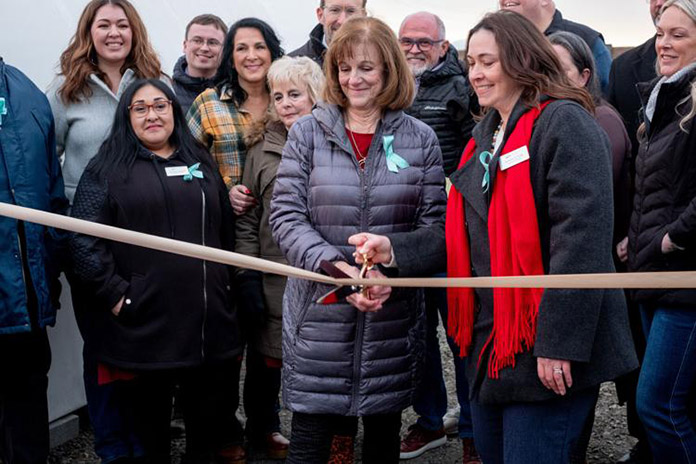 A large and enthusiastic crowd turned out Thursday for the grand opening of Project PATH, the homeless shelter located on Lind Road off Highway 395 bit.ly/4a9iaaW #neoregonnow @CityofHermiston @UmatillaOR @UmatillaCounty @HermChamber