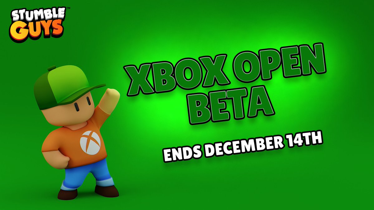 Stumble Guys on X: The clock is ticking! ⏰ There're only 6 days left to  experience the Stumble Guys #Xbox Open Beta. Jump in now for exclusive  early access fun! Pre-register today