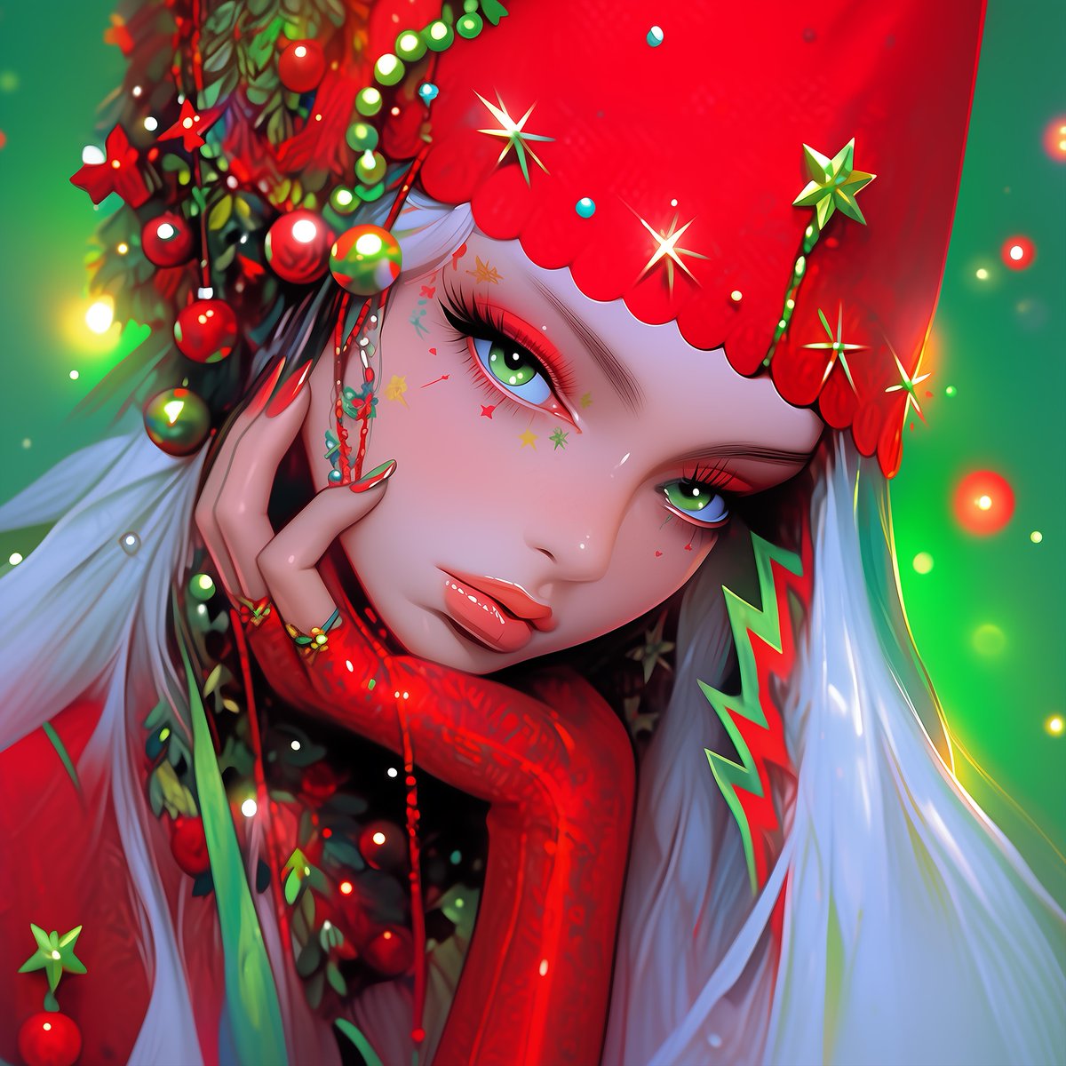 ✨𝗦𝗛𝗔𝗥𝗘 𝗧𝗛𝗥𝗘𝗔𝗗✨

Share your great artworks! ⬇️

Will RT or buy my favorite

💫Please RT &amp; Like for more exposure💫

----------
🎄 Christmas 𝗠𝗬𝗦𝗧𝗜𝗖𝗔𝗟 𝗣𝗥𝗢𝗩𝗢𝗖𝗔𝗧𝗜𝗢𝗡𝗦 piece on <a href="/objktcom/">objkt</a>

1.5 XTZ

🔗 ⬇️

#iuliiaart #aiartworks #nftartworks #XREY