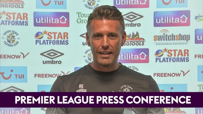 JamesGreenInUK's tweet image. Rob Edwards today on whether Mikel Arteta’s yellow card for over celebrating Arsenal’s late winner on Tuesday night was harsh. His response:
“I would have been crowd surfing!” 🤣

#LTFC #AFC