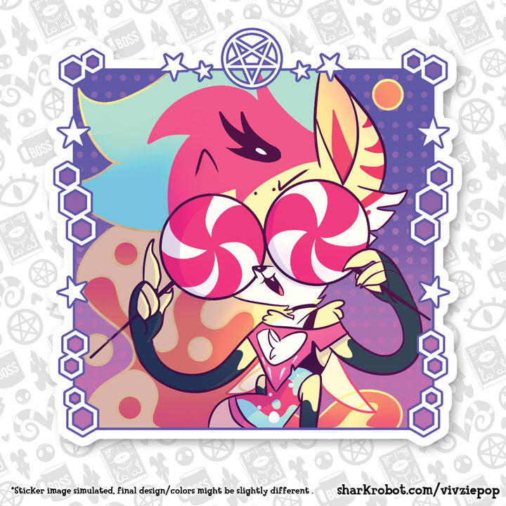 TheLawOfWrath's tweet image. {{ QUEEN BEE LETS GET THIS PARTYYY also the Chibi emojis are my FAVOURITE AAAHH ! 
😍😍😍😍😍😍❤️‍🔥❤️‍🔥❤️‍🔥❤️‍🔥❤️‍🔥🍰🍰🍰🍰🍰🐝🐝🐝🐝🐝🐝💛💛💛💛💛 
#Helluvaboss #Sharkrobot