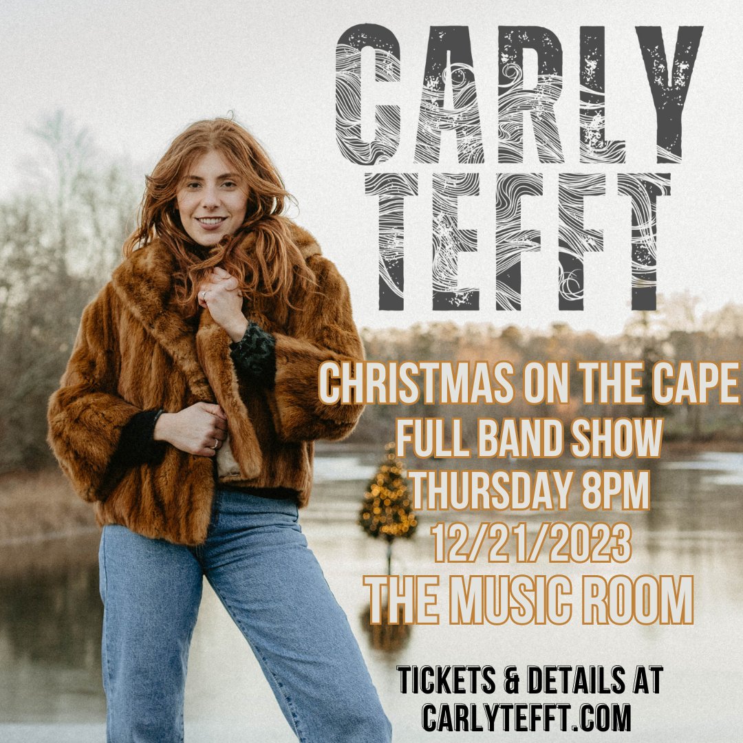 CarlyTefft's tweet photo. Biiiig Full band🎄CHRISTMAS🎄themed show in less than 2 weeks! 🎸🎤 #MusicRoomCapeCod 🎸 🎤Get those tickets 🎟️ https://t.co/PxiT50KrJU 🎟️ https://t.co/WiWmSoYmw1