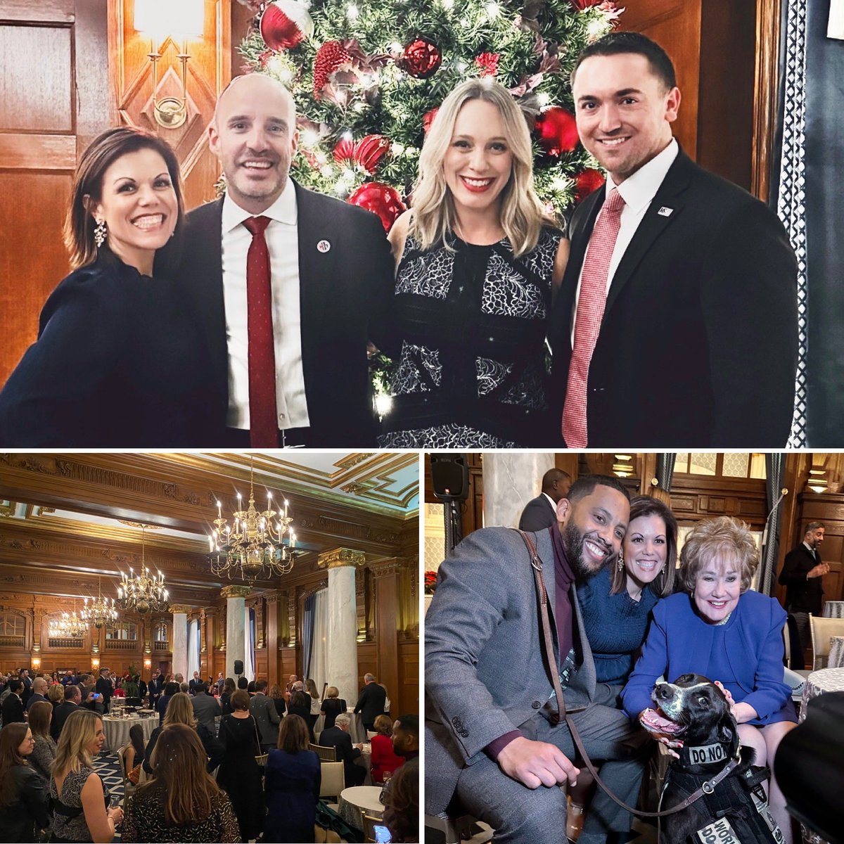 Great evening celebrating military & veteran caregivers at the @DoleFoundation’s holiday reception last night. 

@k9sforwarriors is proud to be a part of such a dedicated community!