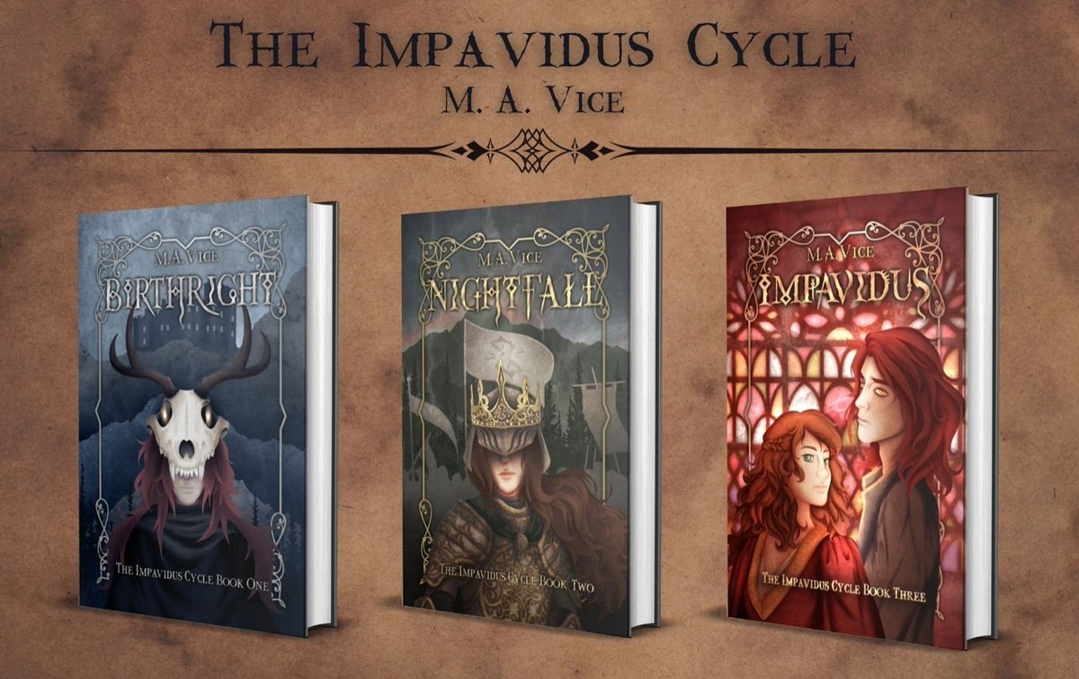 1mpavidus's tweet photo. THE IMPAVIDUS CYCLE is now complete. Thank you so much to everyone who has read my work and supported me over the many years I have worked on this series. Buy links and content warnings are in my bio! https://t.co/lZHQFh2Qnz
