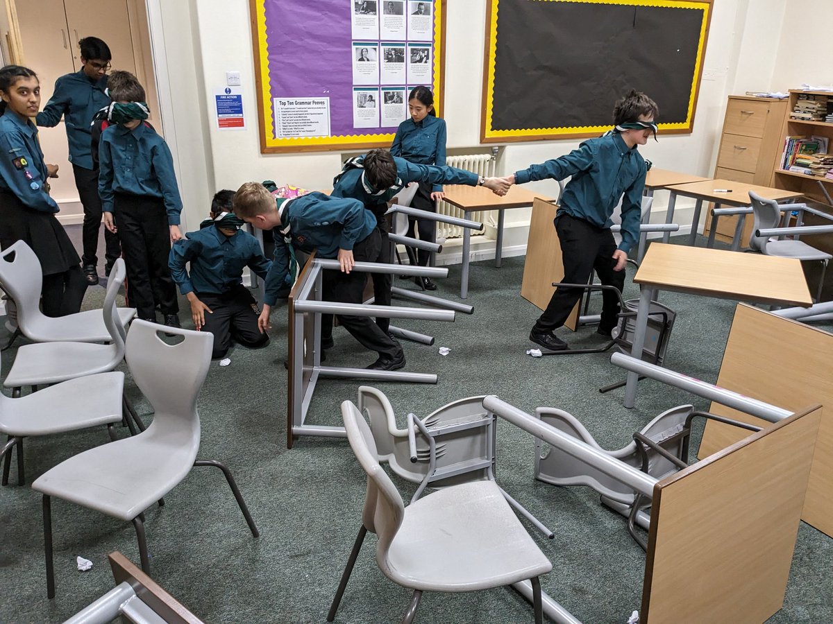 Great work from the Y9 Scouts organising another fun incidents session this Friday.