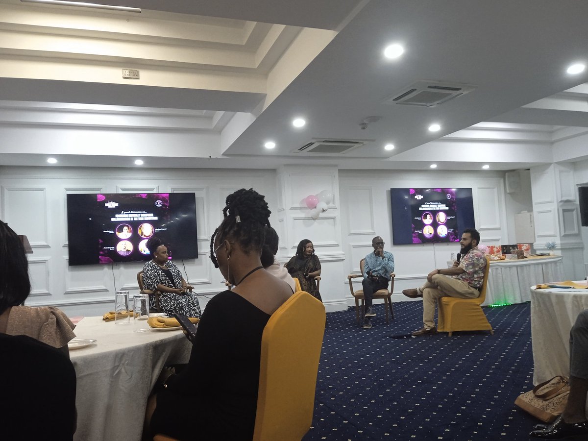 What an amazing panel 👏🎉

<a href="/SCAnairobi/">She Code Africa-Nairobi</a> 

#techiesgala