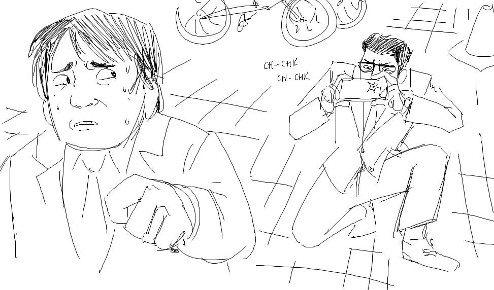 Whenever Kiryu takes photos around town in Gaiden this is what I imagine 
