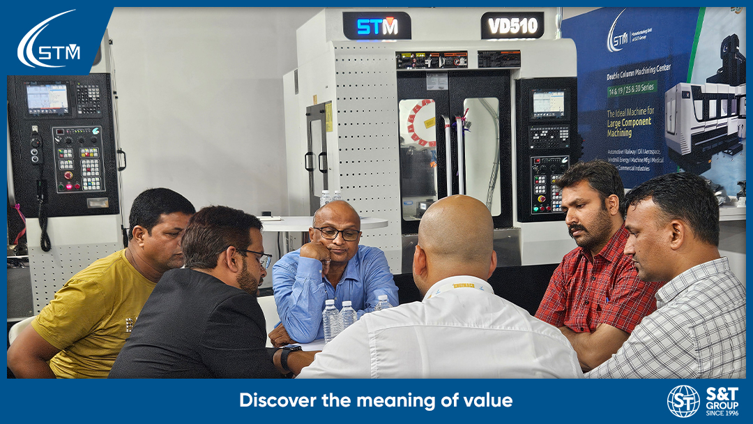 StmCnc's tweet photo. 🌟 Day Three at #ENGIMACH2023 was a thrilling wrap-up! 🔧 S&amp;T Machinery continued to impress with innovations and engaging sessions. Check out these glimpses from today's showcase! https://t.co/0m5QOC0zU5