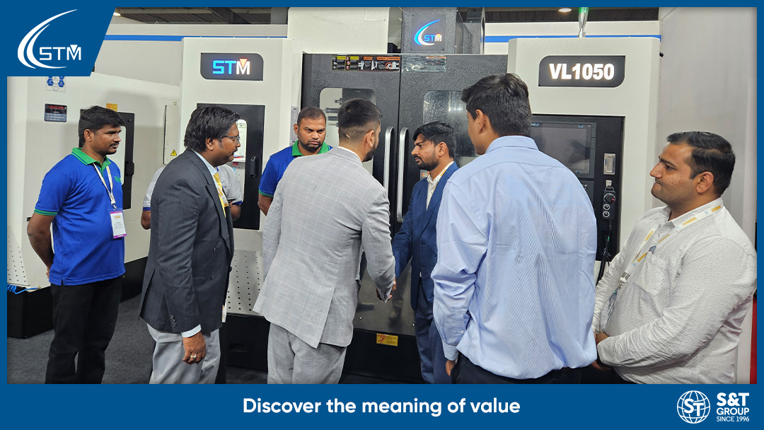 StmCnc's tweet photo. 🌟 Day Three at #ENGIMACH2023 was a thrilling wrap-up! 🔧 S&amp;T Machinery continued to impress with innovations and engaging sessions. Check out these glimpses from today's showcase! https://t.co/0m5QOC0zU5