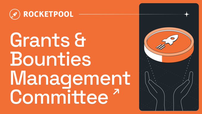 Retroactive public goods funding has been part of Rocket Pool's protocol DAO for around a year now. The Grants & Bounties Management Committee (GMC) also does much more - read on to find out all about their fantastic work supporting permissionless liquid staking 1/5