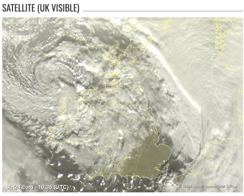 A sunny start to the day across parts of England, but it will gradually become cloudier later. Further north and west, a cloudy morning with outbreaks of rain. It will feel milder again today.
#weather #dailyweather #WeatherWeb