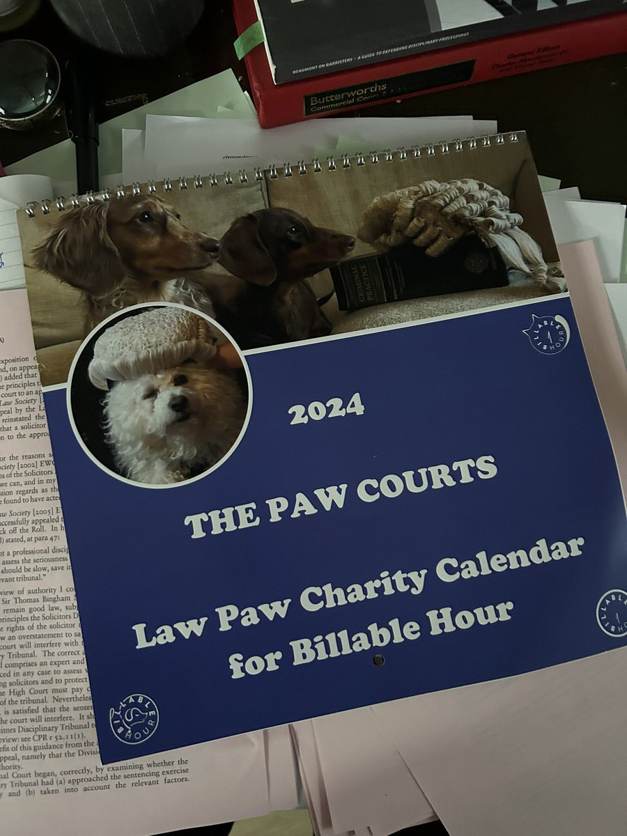 @LawPawCalendar it has arrived.. we shall show it to Rocky on a later date..