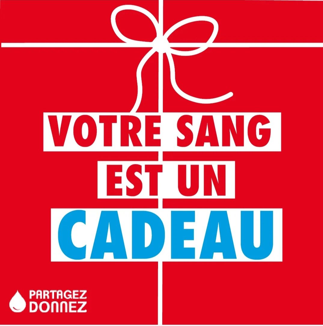 Emm_BARRANGER's tweet image. #DonDuSang🩸
L'#Urgence n'attend pas certains Cadeaux ne se trouvent pas au pied du Sapin
Vos Dons servent à soigner nombreuses Pathologies dont les #Cancers du sang #Leucémie. 
Traiter ces Cancers nécessite des Transfusions  ➡️ Faites une bonne Action efs.link/lieux 🙏