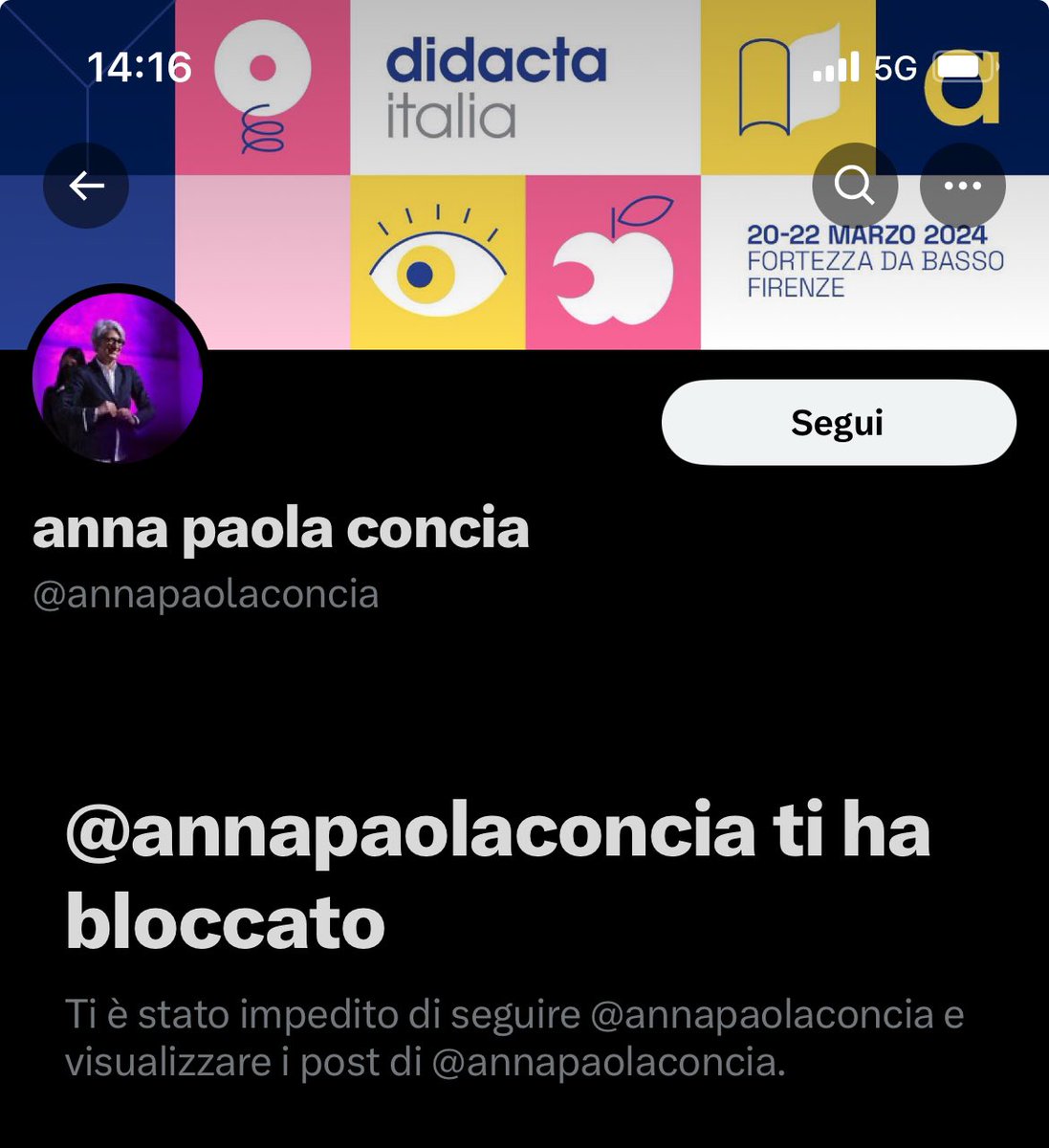 Non ha preso bene i  complimenti per essere entrata nel primo governo fascista del dopoguerra 😂