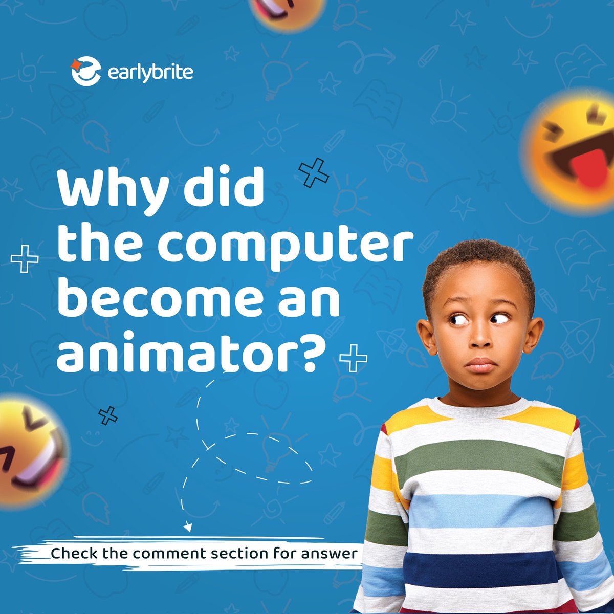 _Earlybrite's tweet image. As the weekend approaches, who can get the answer to this joke! 

We&apos;ll be watching out for your replies 😏!!!

#techjokes #comedy #kidslearntech #Earlybrite #siliconvalley #computer