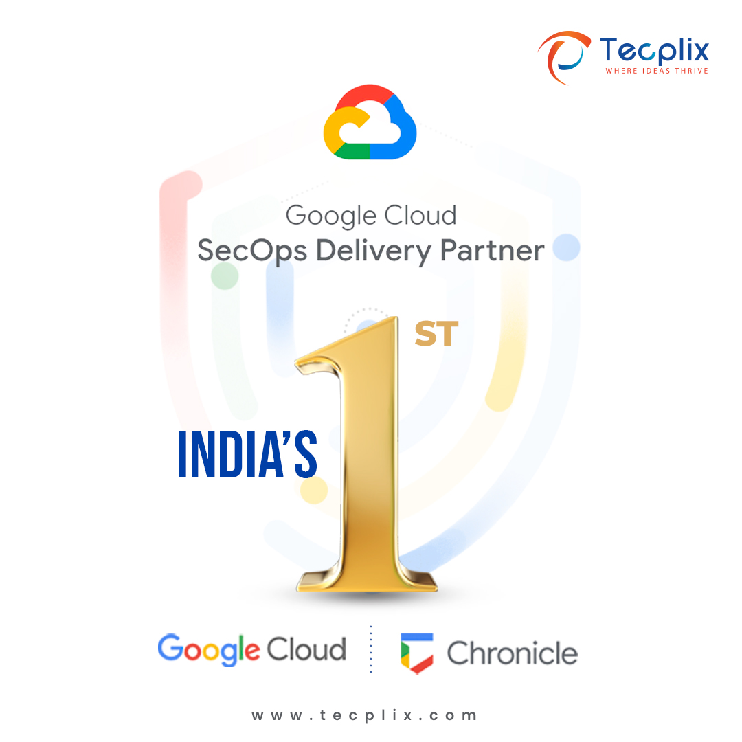 tecplix's tweet photo. Celebrating SecOps Service Delivery Partnership with @googlecloud!

Tecplix is now officially India's #1st and World's #5th SecOps Partner for @googlecloud.

#Tecplix #partnership #googlecloud #chronicle #secops #mssp #cyberresilience https://t.co/93qxKFxZgZ